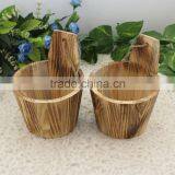 Custom Made Small Wooden Rice Bucket thumbnail-1