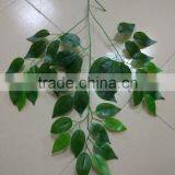 SJ070914Real Touch Ficue Leaf/decorative Banyan Tree Leaf/wall Hanging Ficus Leaves thumbnail-1