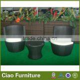 Bottle Shape Wicker Patio Furniture/outdoor Coffee Set/small Table With Chair thumbnail-4