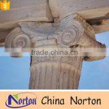 home decoration roman stone pillar caps for sale NTMF-CP003Y