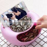 Creative Multifunctional Double Layer Fruit Dish Snack Bowl thumbnail-1