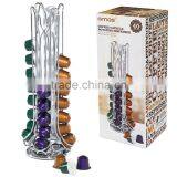 40 Rotating Nespresso Coffee Capsule Pod Holder Rack Tower Stand Gift thumbnail-2