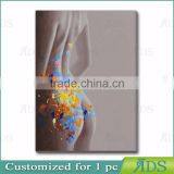 Wall Decorative Nude Girls Painting Naked Girl Handmade Drawing thumbnail-2