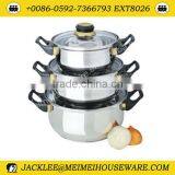 Stainless Steel Cookware Sets-6pcs thumbnail-1