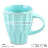 Colour Band Decal Porcelain Mug With Spoon Porcelain Mug Top Sale thumbnail-2