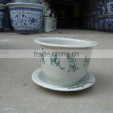 Factory Wholesale Handpainted Ceramic Bonsai Pots thumbnail-2