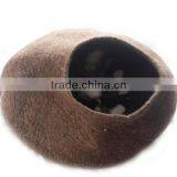 Felted Eco-Friendly Pet Basket Pet Bed Cat Bed Puppy Bed thumbnail-4