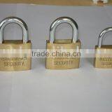 Polished Brass Padlock thumbnail-1