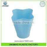 New Design OEM Service Flower Shape Plastic Dustbin thumbnail-2