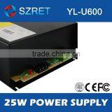 Stable Laser Power Supply YL-U600 for Yongli Ultra Type A0 25W CO2 Laser Tube thumbnail-5