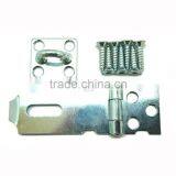 Zinc Finished Door Hardware Padlock Clasp Hasp and Staple 2", Regular Hasps and Staple thumbnail-1