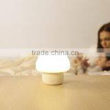Romantic Dim Mood Lamp,Multicolor LED Baby Night Light, Portable Silicone Cute Mushroom Nursery Night Lamp thumbnail-5
