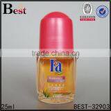 Antipersprant Deodorant 30 ml Glass Bottle Cute Design 30ml Roll on Glass Bottle thumbnail-4