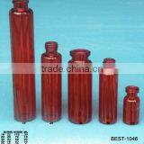 Various Size Blue Colored Test Tube Glass Screw Top Test Tube for Labor Use thumbnail-2