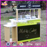 2017 New Design Kids Pretend Play Toy Wooden Kitchen Preschool Children Toy Wooden Kitchen Best Toy Wooden Kitchen W10C249 thumbnail-6