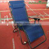 Patio Reclining Folding Oversized Beach Lounge Chair thumbnail-1