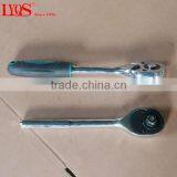 Steel Quick Release Hand Chromed Ratchet Socket Wrench With 3/8" Drive Size thumbnail-5