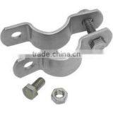 China Professional Manufacturer Pipe Clamp RGD OD EMT Zinc Plated Steel Strut Clamp thumbnail-1