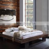 LOW BED RUSTIC WITH EROSION WOOD