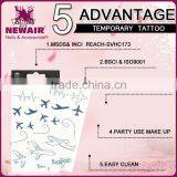NEWAIR Custom Letters Skin Temporary Tattoo Sticker thumbnail-4