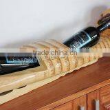 Custom Antique Bamboo Root Crafts Wine Bottle Holder/wine Racks,handmade thumbnail-4