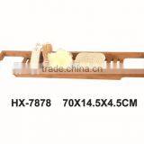Bamboo Bathroom Towel Rack thumbnail-2