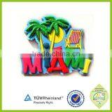 Heart Shape Raised Logo Paris Souvenir 3D PVC Magnet Fridge Magnet thumbnail-5