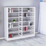 White Metal Library Furniture Book Shelf With Modern Design thumbnail-5