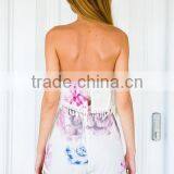 Woman Printing Romper and Playsuit New in Style Summer Beach Sexy Playsuit thumbnail-5