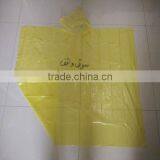 Customized Waterproof Polyester Disposable Raincoat Rain Poncho With Hood thumbnail-6