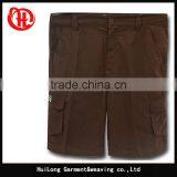 Bulk Wholesale Cargo Short Pants T/C Canvas Mens Washed Shorts thumbnail-3