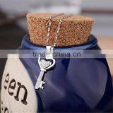 925 Sterling Silve Trendy Heart Shape Key Pendant thumbnail-2