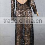 Machine Made Popular Ladies Back Open Long Fashion Evening Party Dress thumbnail-2
