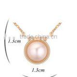 High End Semi-precious Pearl Pendant Necklace Fashion Natural Pearl Pendant Necklace for Her Gifts thumbnail-3