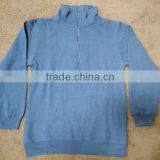Custom Fleece Stand Collar Jacket Long Sleeve Winter Mens Jacket thumbnail-1