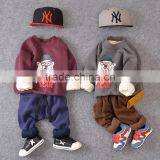 S15273A New Fashion Boy Sweatshirts Printing Pullover Children Hoodies thumbnail-2