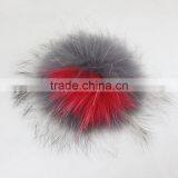 Myfur 2016/2017 Fluffy Wholesale 15cm Colorful Raccoon Fur Pom Poms for Beanie thumbnail-2