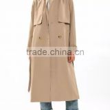 5047 Runwaylover summer new design thin khaki trench coat