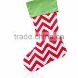 Wholesale Cheap Stock Personalised Canvas Christmas Stocking thumbnail-1