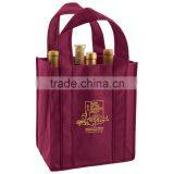6 Bottle Wine Tote Bag - Fits 6 Wine Bottles, Features 36" Handles and Comes With Your Logo. thumbnail-1