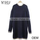 Cheap Ethnic Women Winter Jacquard Sweater Long Sleeve Open Collar Cardigan With Pocket thumbnail-2