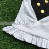 Baby Girls Boutique Clothing Girls Heart Outfits Children Short Sleeve Summer Outfits Ruffle Polka Dot Shorts With Accessories thumbnail-2