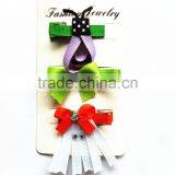 3pcs Girl's Stylish Designer Hair Clip Set, Girl Fancy Hair Clips Set, Hair Clips for Girls thumbnail-5