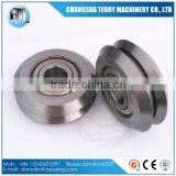 3/8 Inch Bore RM2ZZ W2 V Groove Guide Wheel Ball Bearing thumbnail-1
