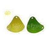 Safe Silicone Kitchenware , Green Triangle Silicone Microwave Oven Bowls thumbnail-1