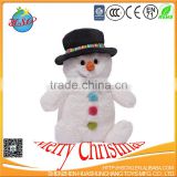 Plush Christmas Snowman child toy