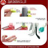 Cheap Gift Promotion Plastic Led Jelly Lens for Mobile Phone