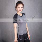 Cheap Price Promotion 90% Polyester 10% Spandex Gym t Shirt Women Wholesale thumbnail-2