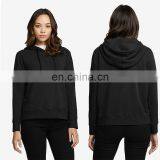 Custom Made Quality 100% Cotton Plain Sports Blank Women Hoodies Wholesale thumbnail-2