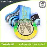 Custom Shape Medals With Soft Enamel Proess , Sublimation Printing Ribbon thumbnail-5